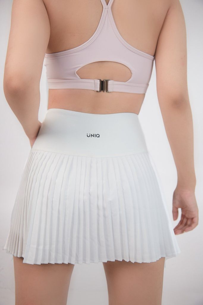Chân Váy Pickleball Nữ UNIQ Xếp Ly Dáng Chữ A Tôn Dáng