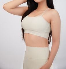 Bộ Đồ Tập Gym Yoga Nữ UNIQ Cool Peel - Áo Hai Dây Lưng Chữ X & Legging Đùi