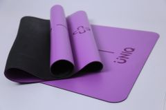 Thảm Tập Yoga UNIQ Định Tuyến Cao Su Tự Nhiên