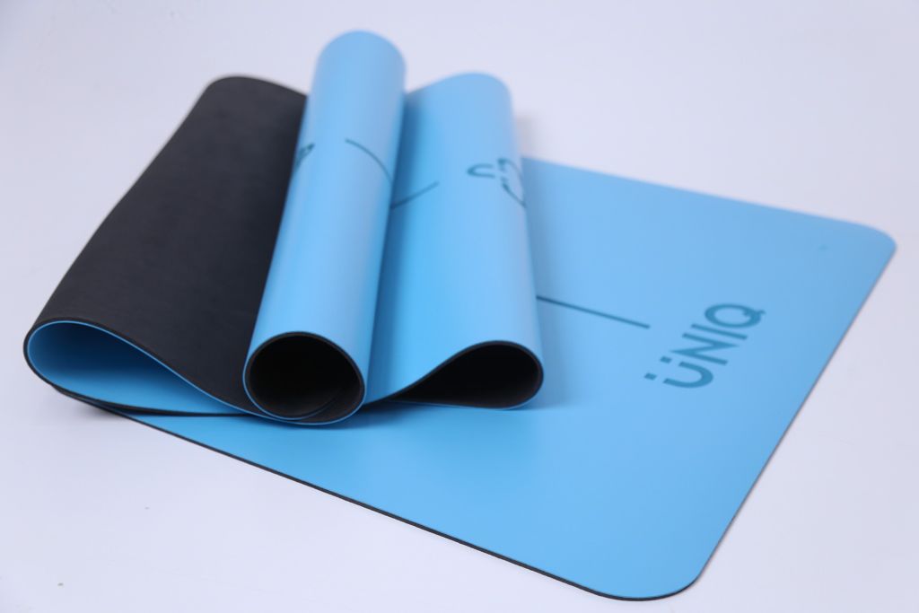 Thảm Tập Yoga UNIQ Định Tuyến Cao Su Tự Nhiên