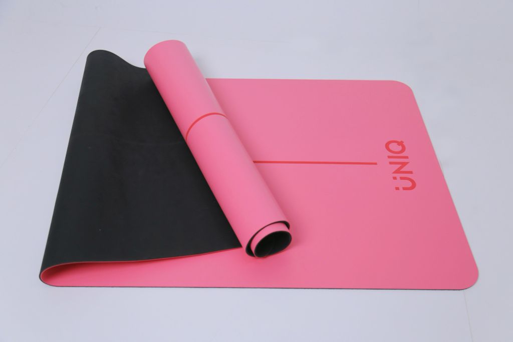 Thảm Tập Yoga UNIQ Định Tuyến Cao Su Tự Nhiên