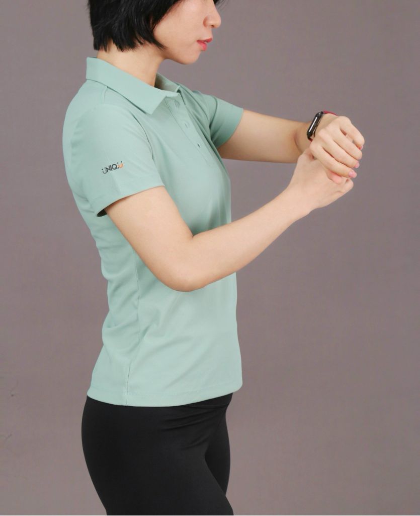 Áo Thun Polo Thể Thao Nữ UNIQ Basic Chất Vải Cotton Mềm Mịn In Thêu Logo