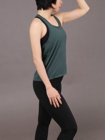 Áo Tanktop Nữ UNIQ Lưng Cut-Out Dây Đôi Thoáng Khí Tập Gym Yoga