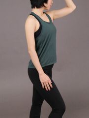 Áo Tanktop Nữ UNIQ Lưng Cut-Out Dây Đôi Thoáng Khí Tập Gym Yoga