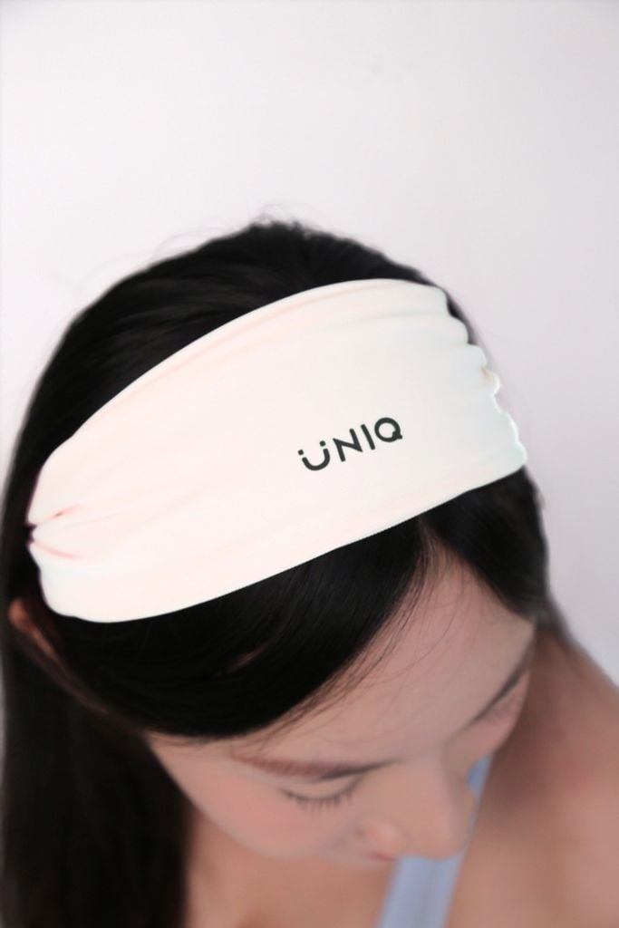 Băng Đô Thể Thao Bảng To UNIQ Thâm Hút Mồ Hôi In Logo