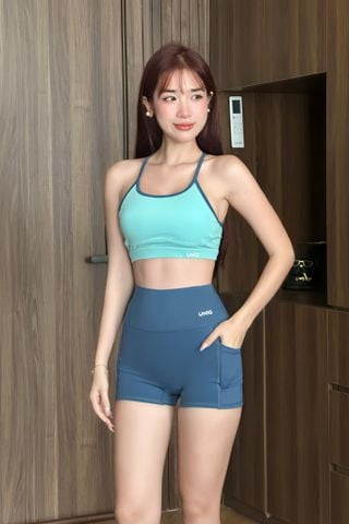 Bộ Đồ Tập Gym Yoga Nữ UNIQ Cool Peel - Áo Hai Dây Khoét Lưng & Legging Đùi