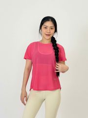 Áo Tanktop Nữ UNIQ Tay Ngắn Basic Tập Gym Yoga
