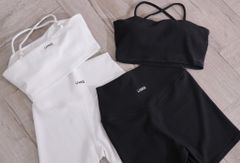 Bộ Đồ Tập Gym Yoga Nữ UNIQ Cool Peel - Áo Hai Dây Lưng Chữ X & Legging Đùi