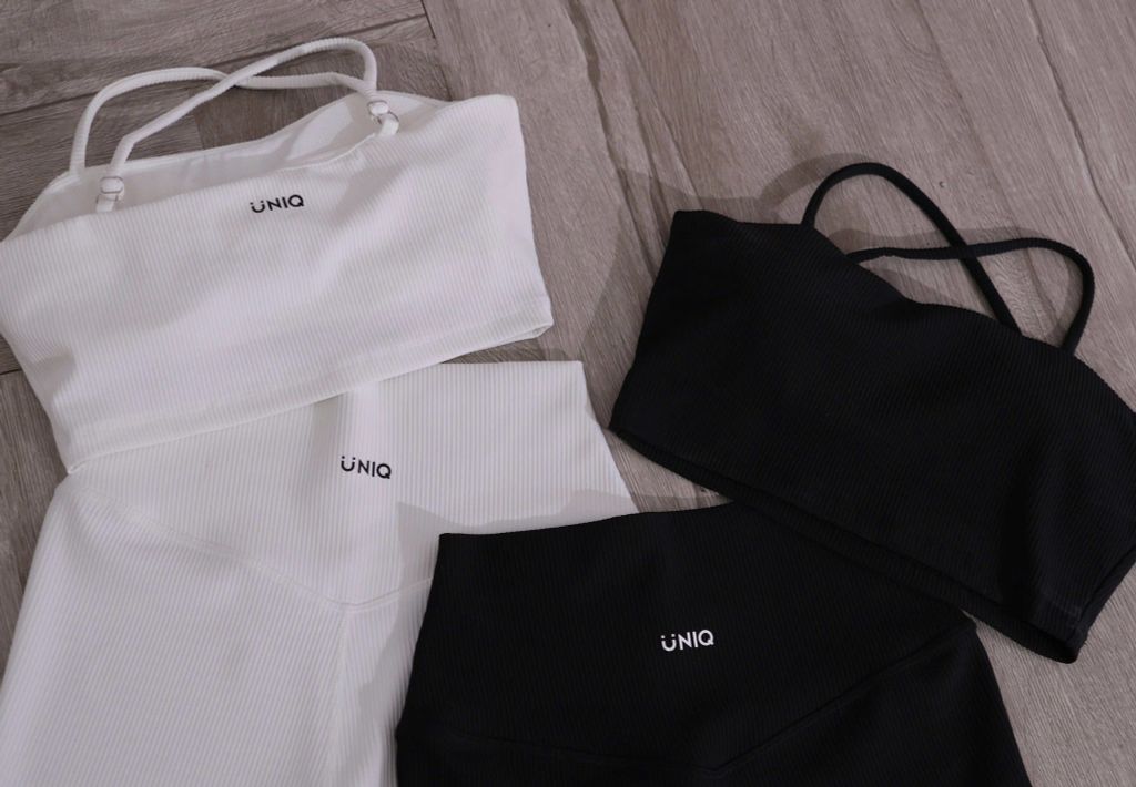 Bộ Đồ Tập Gym Yoga Nữ UNIQ Cool Peel - Áo Hai Dây Lưng Chữ X & Legging Đùi