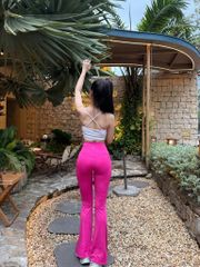 Quần Legging Gym Yoga Nữ UNIQ Cool Peel Cạp Cao Ống Loe