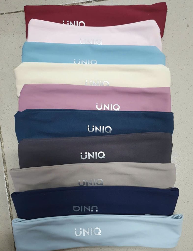 Băng Đô Thể Thao Bảng Nhỏ UNIQ Có Chun Sau Thấm Hút Mồ Hôi