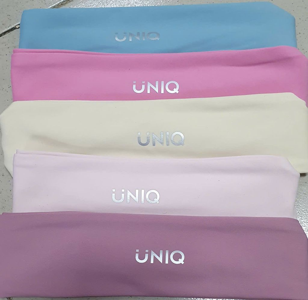 Băng Đô Thể Thao Bảng Nhỏ UNIQ Có Chun Sau Thấm Hút Mồ Hôi