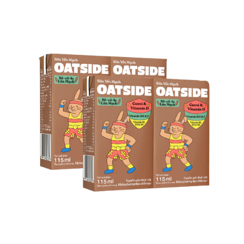  Sữa Yến Mạch Oatside Vị Sô-cô-la Lúa Mạch 115ml 