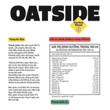  Sữa yến mạch Oatside 1L vị nguyên bản 