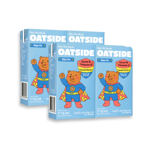  Sữa Yến Mạch Oatside Vị Đậm Đà 115ml 