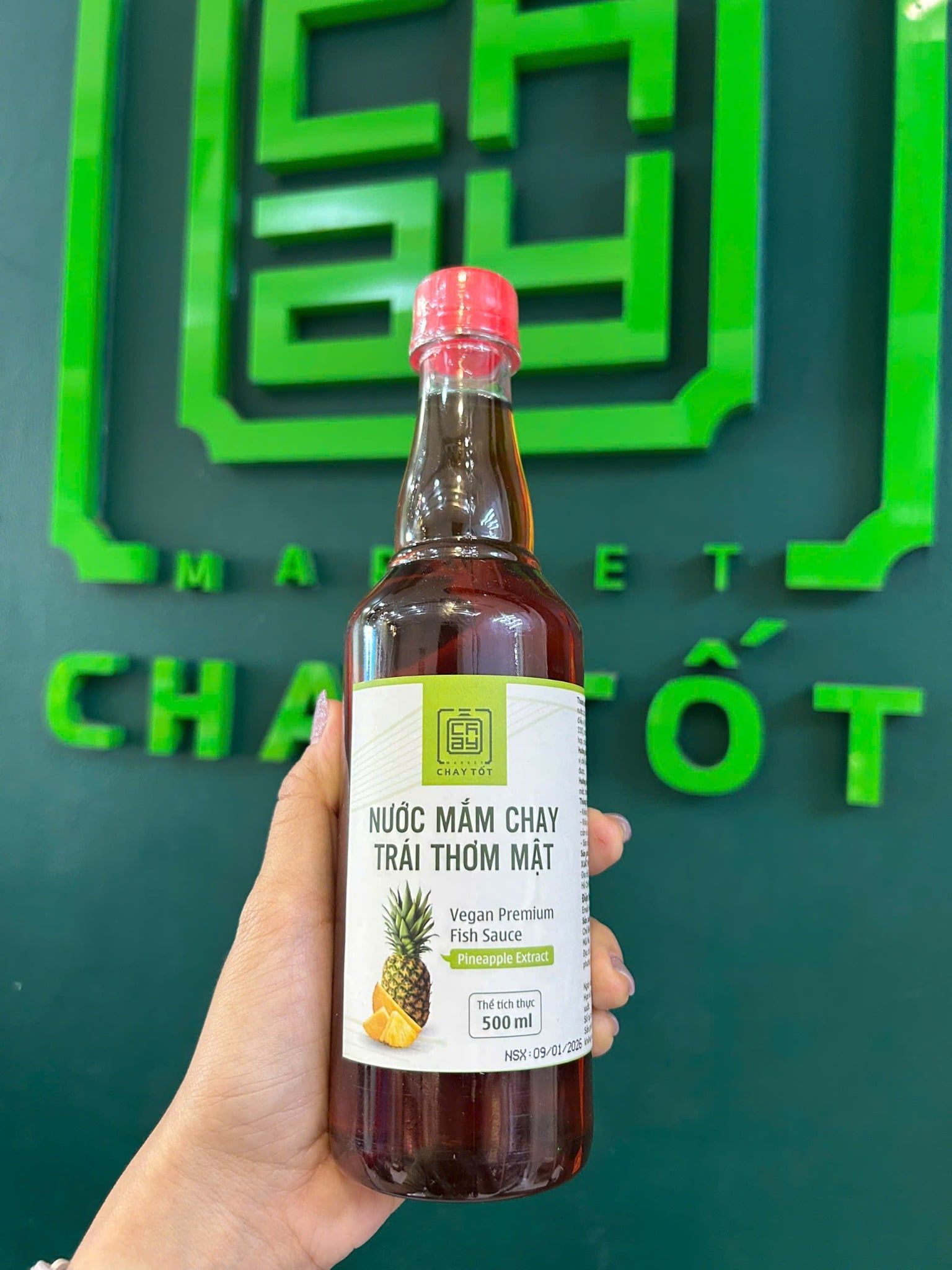  Nước Mắm Chay Trái Thơm Mật - Chay Tốt Market 