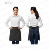  TẠP DỀ MÀU NÂU PHỐI VẠT CHÉO CỘT NGANG 