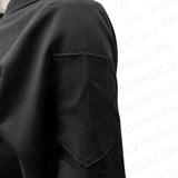  ÁO BẾP NÚT BẤM MAY SẴN 012 