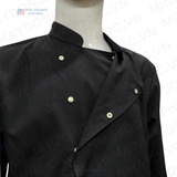  ÁO BẾP NÚT BẤM MAY SẴN 012 