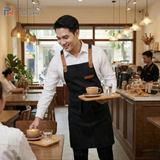  TẠP DỀ ĐEN PHỐI DA DÂY CANVAS ĐEN 