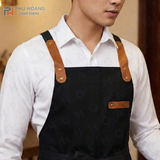  TẠP DỀ ĐEN PHỐI DA DÂY CANVAS ĐEN 