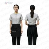  TẠP DỀ KAKI THUN ĐEN PHỐI TÚI VIỀN TRẮNG 