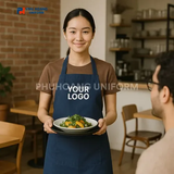  Tạp Dề Yếm Xanh Jean 