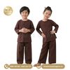 Bộ Đồ Bà Ba Trẻ Em Màu Nâu May Sẵn