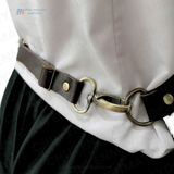  TẠP DỀ ĐEN DÂY DA KHÓA GÀI 