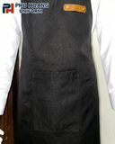  TẠP DỀ ĐEN PHỐI DA DÂY CANVAS ĐEN 