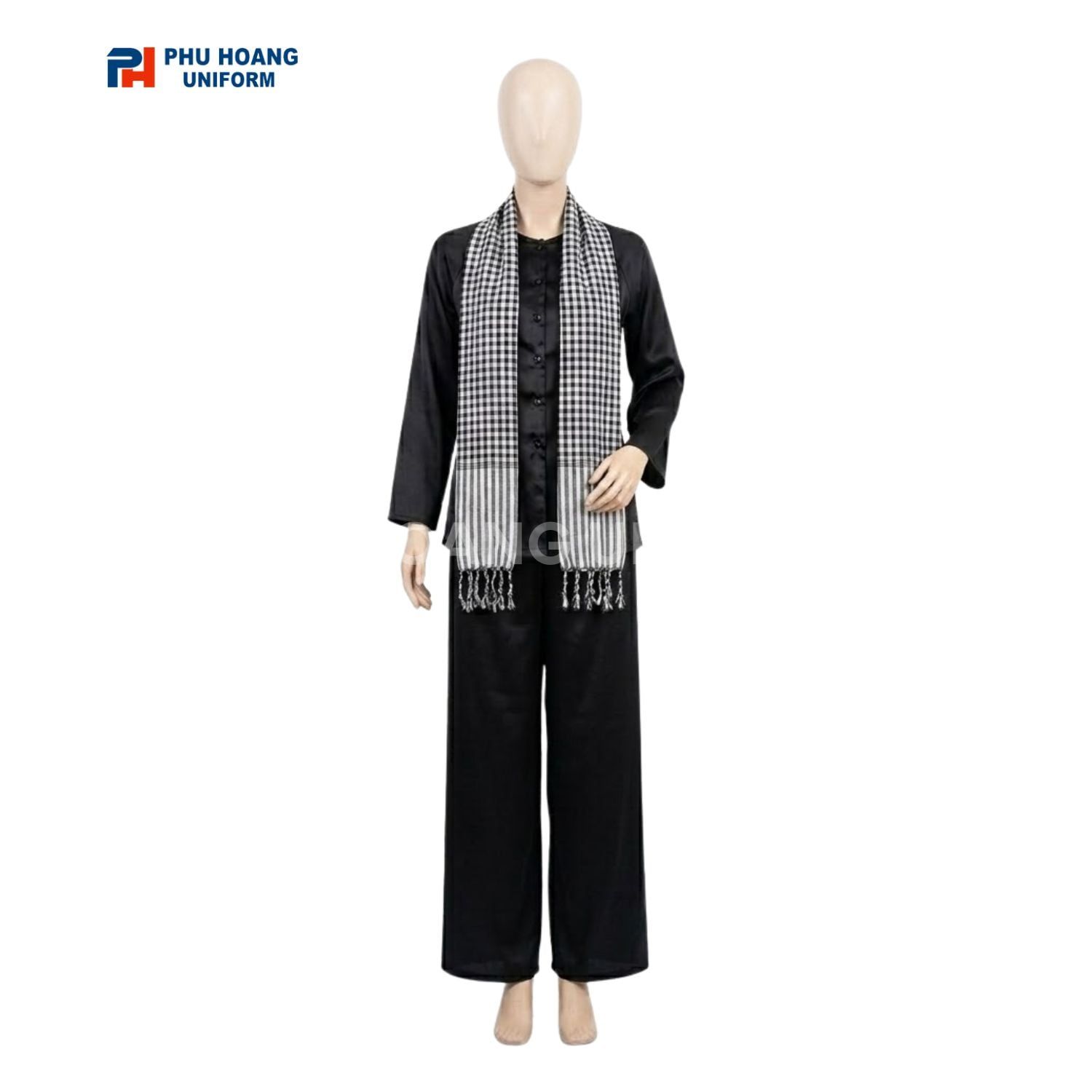  KHĂN RẰN NAM BỘ MÀU ĐEN 