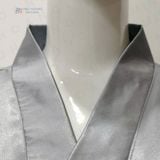  ÁO CHOÀNG SPA PHI LỤA XÁM 