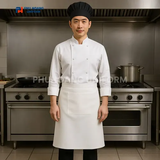  TẠP DỀ CỘT NGANG TRẮNG KEM 60CM 