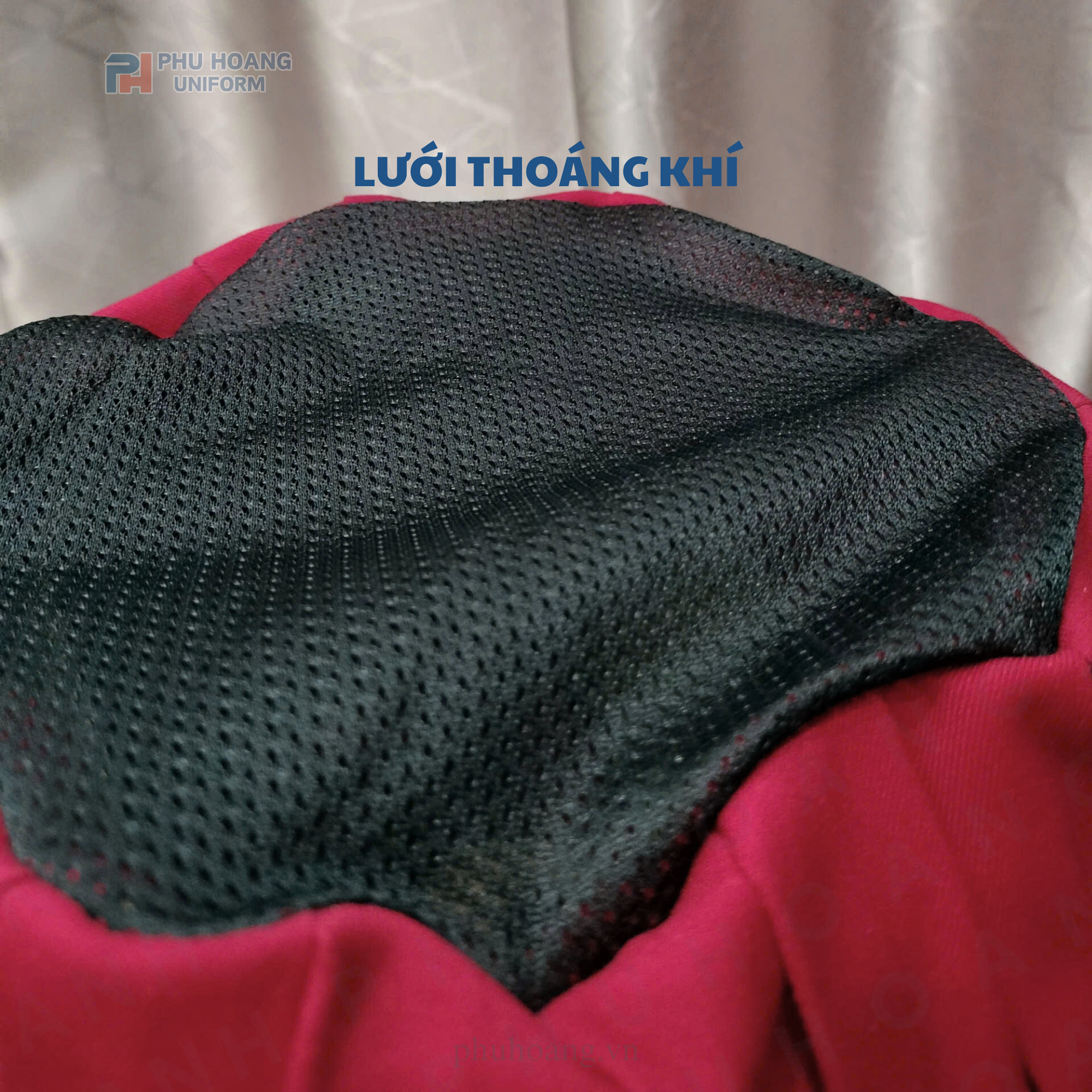  NÓN BẾP TRƯỞNG MÀU ĐỎ ĐÔ 