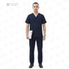  Bộ Scrubs Cổ Tim Nam Xanh Đen 