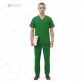  Bộ Scrubs Nam Xanh Lá Nhạt 