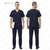  Bộ Scrubs Cổ Tim Nam Xanh Đen 