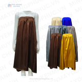  VÁY QUÂY SPA CHO KHÁCH MÀU NÂU ĐẬM MAY SẴN 024 