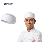  NÓN BẾP KHÔNG LY CHUN SAU CHÓP LƯỚI - MÀU TRẮNG 