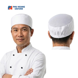  NÓN BẾP KHÔNG LY CHUN SAU CHÓP LƯỚI - MÀU TRẮNG 