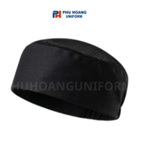  NÓN BẾP CHÓP LƯỚI ĐEN CHUN SAU CAO CẤP 
