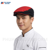  NÓN PHỤC VỤ ĐEN VIỀN ĐỎ 