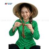 BỘ ÁO BÀ BA GẤM XANH 