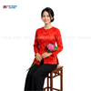  BỘ ÁO BÀ BA GẤM ĐỎ 