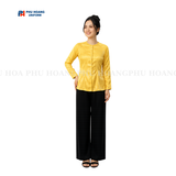  BỘ ÁO BÀ BA GẤM VÀNG 