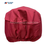  NÓN PHỤC VỤ MÀU ĐỎ ĐÔ MAY SẴN 005 