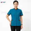  ÁO TẠP VỤ XANH DƯƠNG ĐẬM 