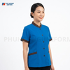  ÁO TẠP VỤ XANH DƯƠNG ĐẬM 