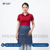  Tạp Dề Ngắn 1 Túi Nghiêng Vải Denim 