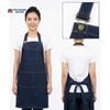  Tạp Dề Yếm Jeans Denim Có Tăng Đơ Điều Chỉnh Dây 